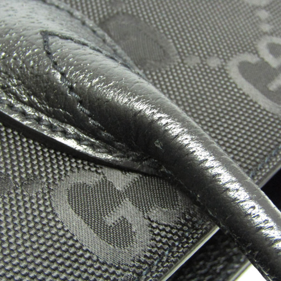 GUCCI Black Leather Shoulder Bag - Picture 7 of 13